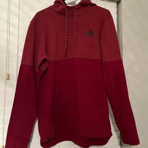 Adidas Men’s Two Toned Red Sweatshirt - Size M